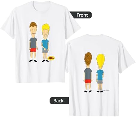 Amazon.com: Beavis and Butt-Head Front and Back T-Shirt : Clothing